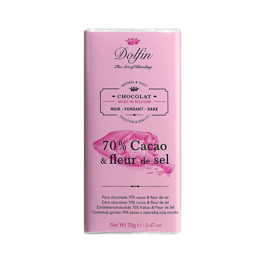 Dolfin »70% Cacao & Fleur de Sel« 70g Tafel