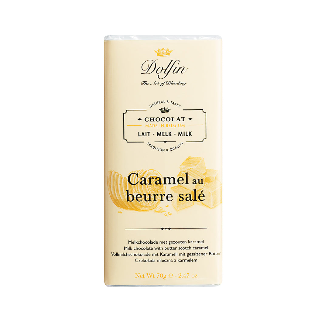 Dolfin »Caramel au beurre salé« 70g Tafel