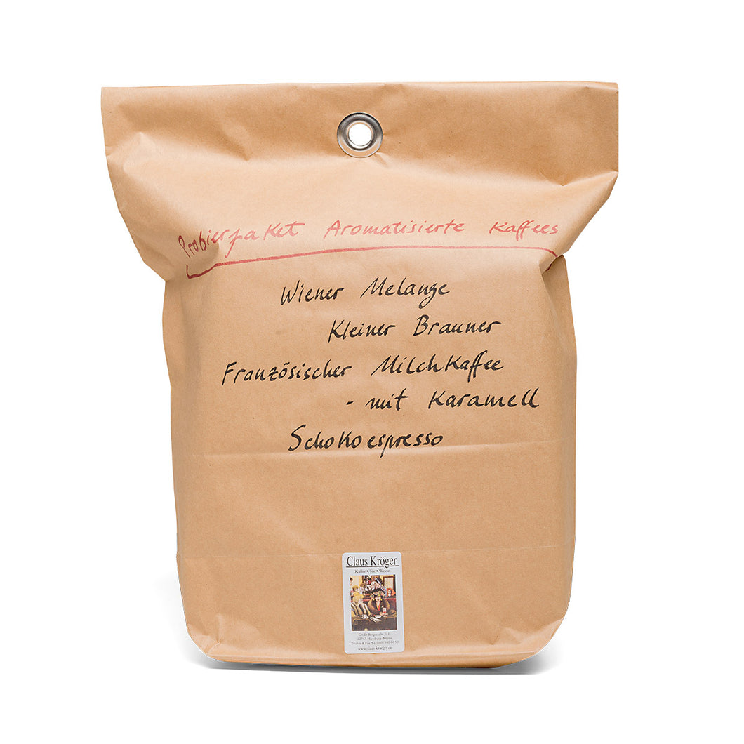 Aromatisierte Kaffees – Probierpaket 1000g